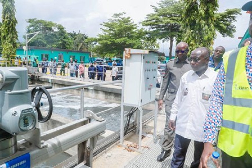 Assainissement et Hydraulique : le ministre Bouaké Fofana effectue une visite de terrain de plusieurs ouvrages dans le District d'Abidjan