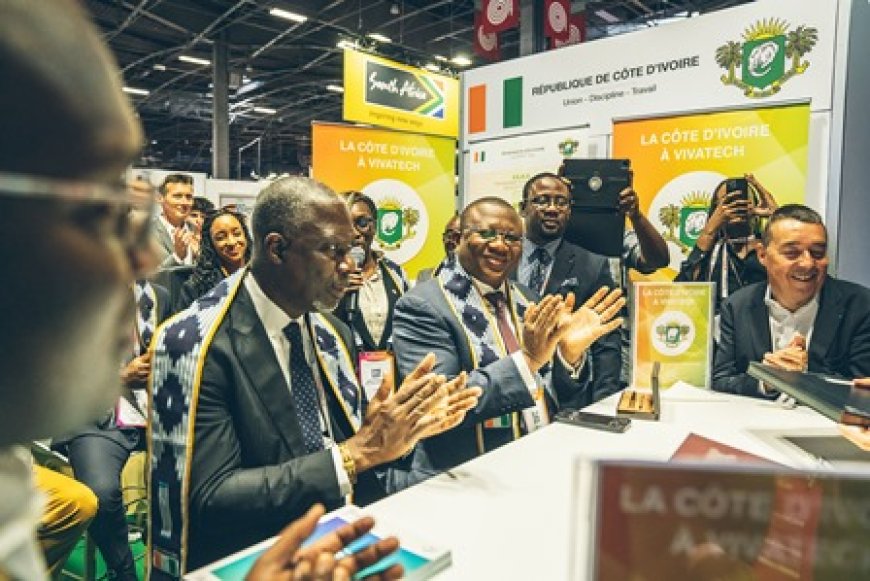 VivaTech Paris : une convention signée entre le GOTIC-CI et INFRANUM en présence du ministre Amadou Coulibaly