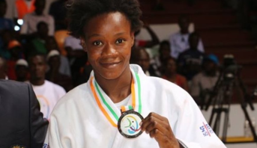 DABONNE Zouleiha abzetta, une fierté pour le judo ivoirien.