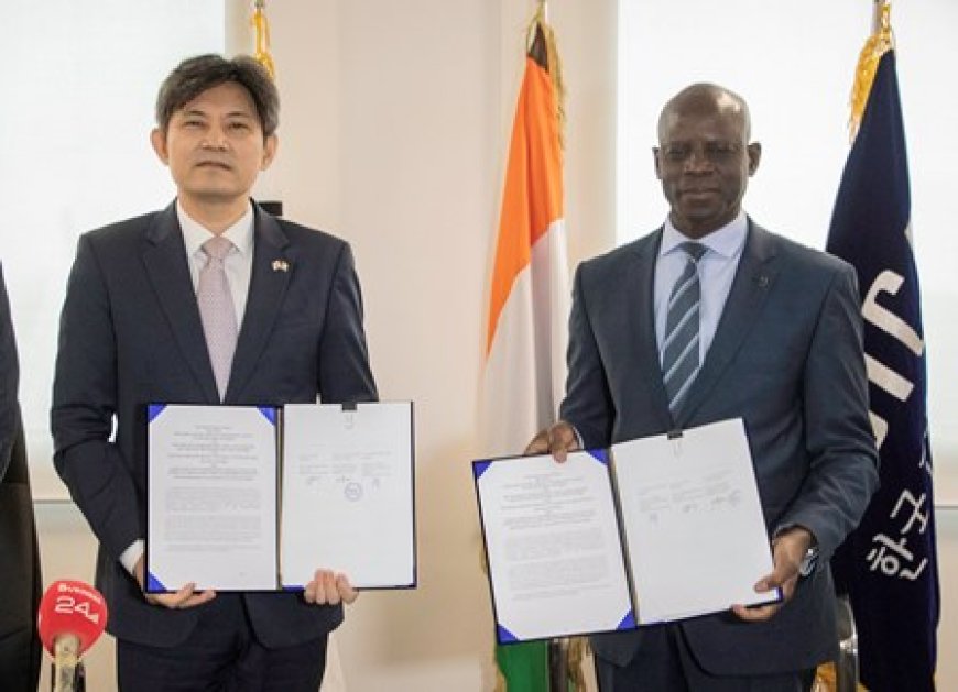 Renforcement des TICS et du digital à l’université Félix Houphouët-Boigny : un accord de 5,9 milliards FCFA signé entre les gouvernements ivoirien et coréen