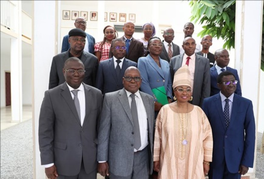 Coopération institutionnelle : le premier président de la Cour des comptes de la Guinée échange avec les présidents de la Cour de cassation et du Conseil d’Etat