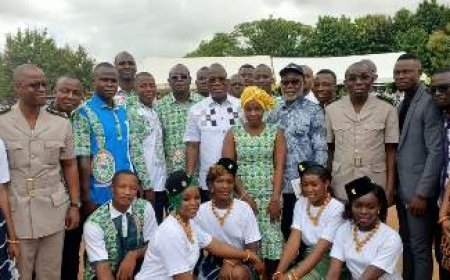 Bouaké : 585 élèves maîtres en fin de formation célébrés à l’ENI CAFOP 2