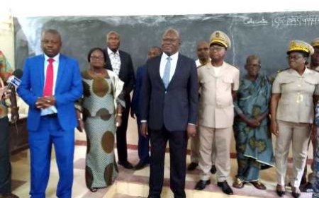 Gbêkè : Le lancement officiel du BAC 2023 se déroule à Sakassou en présence d’Emmanuel Koffi Ahoutou
