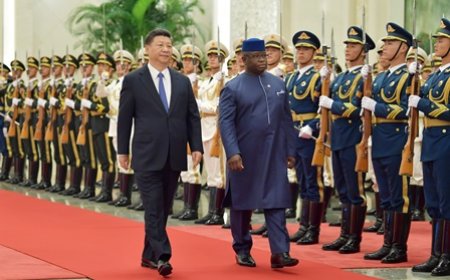 Xi Jinping félicite Julius Maada Bio pour sa réélection à la présidence de la Sierra Leone