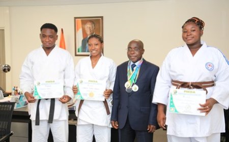 Championnat de Karaté et Disciplines Associées 2023 :  le Worodougou donne trois champions à la Côte d'Ivoire