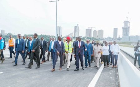 Infrastructure routière : le pont de Cocody ouvert à la circulation le 3 août 2023