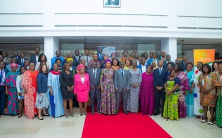 La Ministre Nassénéba Touré, présente le Plan d'Actions National de la résolution 1325, de 2ème génération aux parlementaires