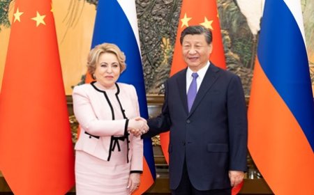 LEAD Rencontre entre Xi Jinping et la présidente du Conseil de la Fédération de Russie