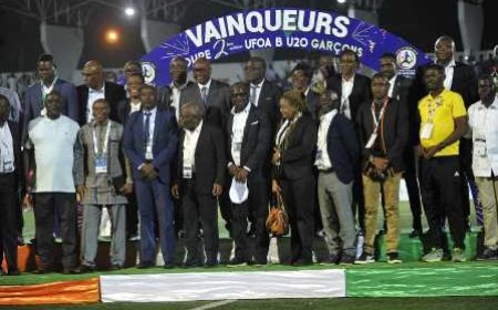 UFOA-B U20 : Les Éléphanteaux sacrés champions reçus par le président de la FIF