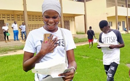 San Pedro / Résultats du baccalauréat session 2023 : Joie et tristesse dans les centres de proclamation