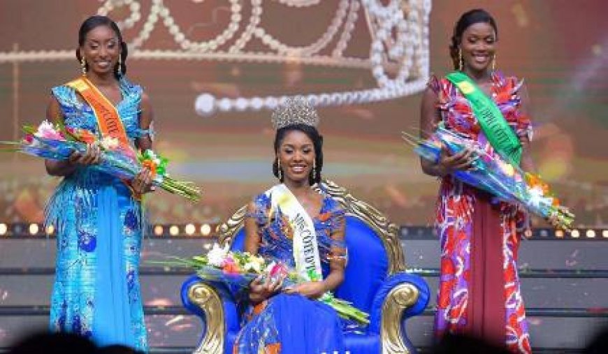 Djihony Mylène, la candidate de Dimbokro s’impose et devient Miss Côte-d’Ivoire 2023