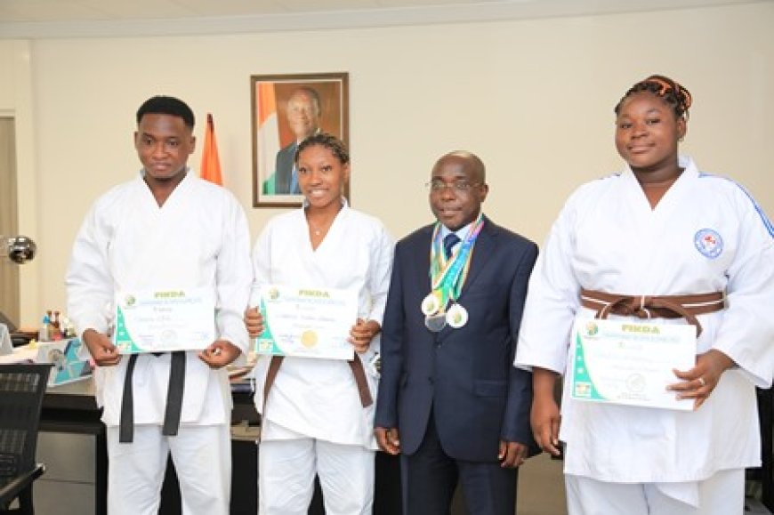 Championnat de Karaté et Disciplines Associées 2023 :  le Worodougou donne trois champions à la Côte d'Ivoire