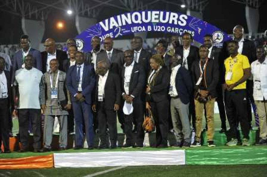 UFOA-B U20 : Les Éléphanteaux sacrés champions reçus par le président de la FIF