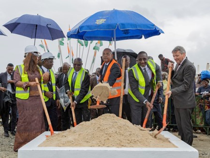 Le Premier Ministre Patrick Achi lance les travaux de construction du marché de gros et de détail de Yopougon