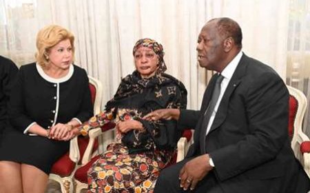 Deuil : La première dame Henriette Konan Bédié reçoit la compassion des autorités