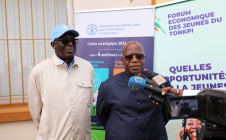 Secteur agricole: le Directeur régional de la FAO Afrique de l’Ouest, Robert Guéi, encourage les jeunes à saisir les énormes opportunités d’emploi et d’auto-emploi