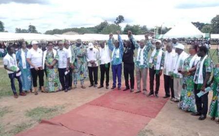 GBEKE : Les candidats du PDCI à la mairie de Diabo et à la régionale présentés au peuple Gblo