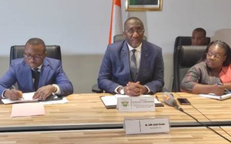 Hausse du prix du riz sur le marché : Le ministre Souleymane Diarrassouba rencontre le groupement des importateurs de riz