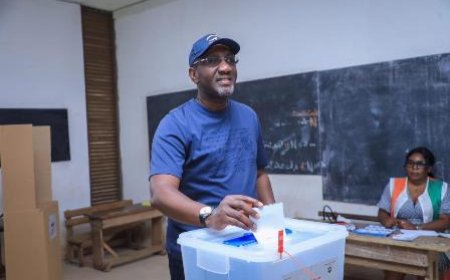 Sénatoriales 2023 à Yamoussoukro /Après son vote : Souleymane Diarrassouba "  Le vainqueur de cette élection sera la démocratie et la Côte d'Ivoire"