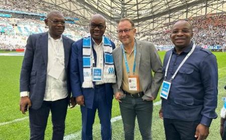 Partenariat Sublime CI - Olympique de Marseille: le ministre Siandou Fofana fier du logo Sublime Côte d’Ivoire estampillé sur les équipements et visuels du club français