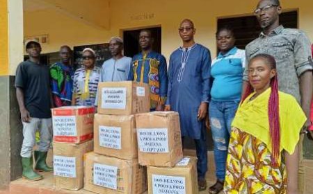 Touba: L’ONG « A poco A Poco» au chevet de 416 écoliers avec  des kits et tenues scolaires