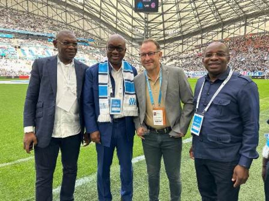 Partenariat Sublime CI - Olympique de Marseille: le ministre Siandou Fofana fier du logo Sublime Côte d’Ivoire estampillé sur les équipements et visuels du club français