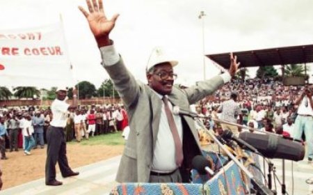 COMMÉMORATION DES 25 ANS DE LA DISPARITION DE DJENI KOBINA GEORGES FONDATEUR DU RDR