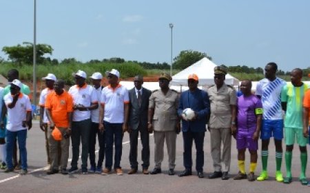 Korhogo : cohésion, responsabilité des jeunes, le Ministre-Gouverneur Issa Coulibaly lance les jeux du District Autonome des Savanes (JDAS)