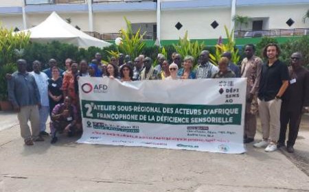 Accès aux services de prévention et d'accompagnement : Un atelier sous régional sur  la déficience sensorielle lancé