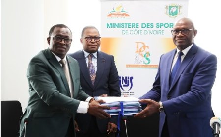 Passation de charges : le ministre délégué en charge des sports, Metch Adjé Silas appelle ses collaborateurs à réussir le pari de l’organisation de la CAN 2023