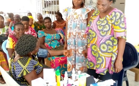 Bouaké : Les membres de l’Union des femmes battantes de Gbêkè formées sur les méthodes préventives du diabète et de l’hypertension