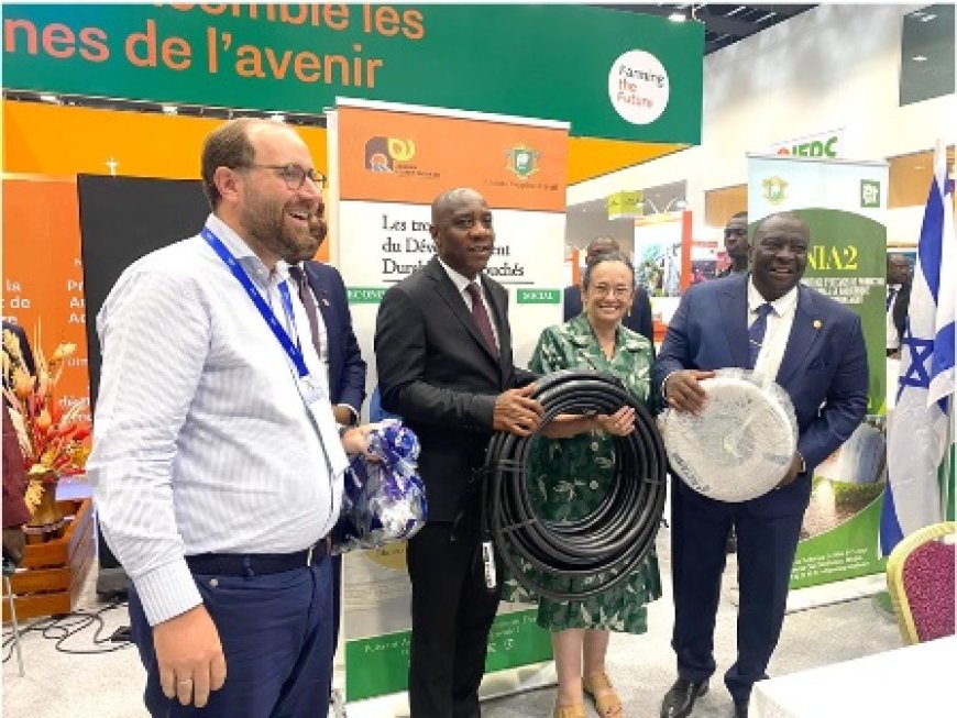 Irrigation et agriculture de précision : L’Abidjan Legacy Program et la société Netafim signent un accord pour améliorer les rendements agricoles en Côte d’Ivoire