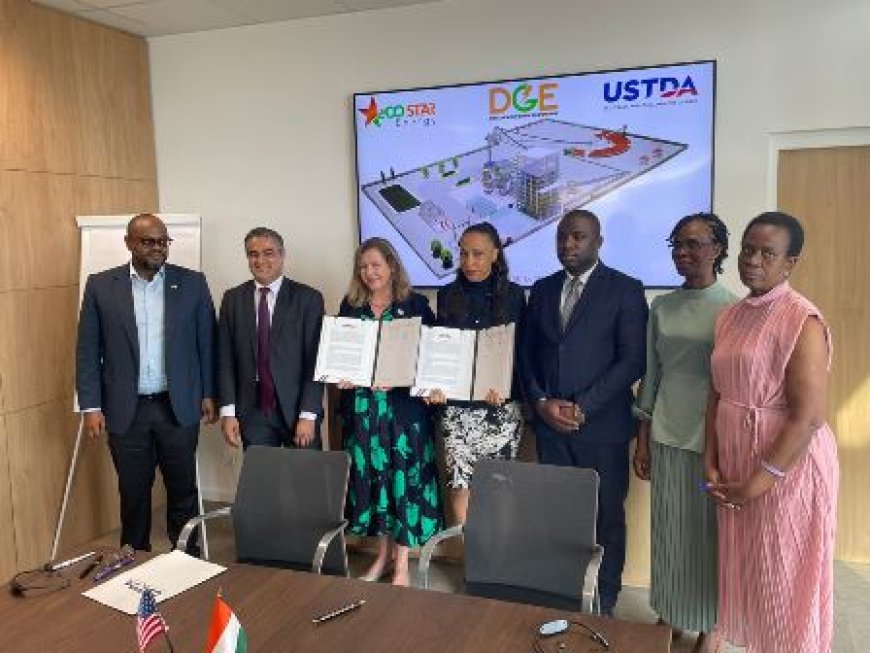 Signature d’Accord de Subvention entre l'Agence américaine du commerce et du développement (USTDA) et Ecostar Energy Côte d'Ivoire pour le Développement d'une Centrale Electrique à Biomasse
