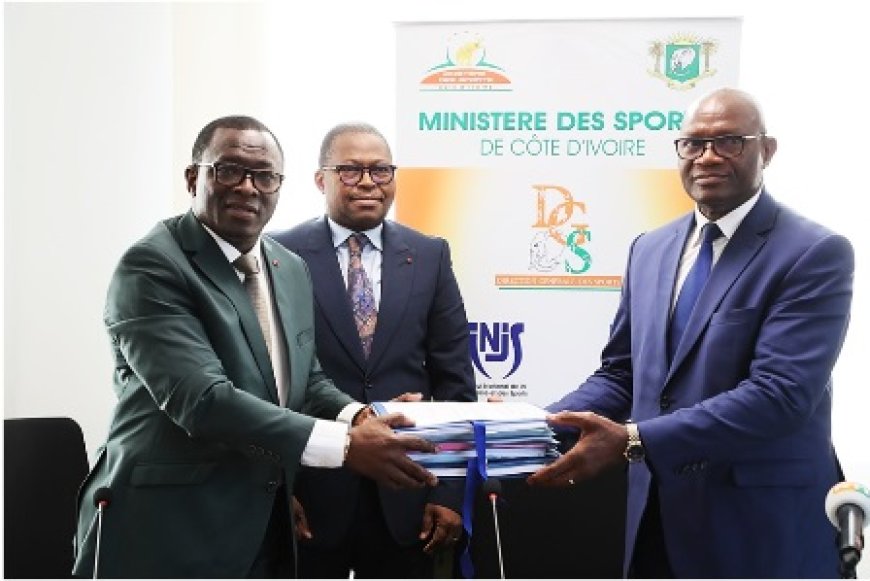 Passation de charges : le ministre délégué en charge des sports, Metch Adjé Silas appelle ses collaborateurs à réussir le pari de l’organisation de la CAN 2023