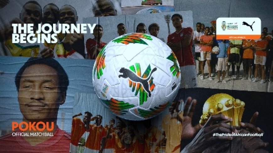 La CAF et PUMA présentent POKOU, le ballon officiel de la Coupe d'Afrique des Nations TotalEnergies Côte d'Ivoire 2023