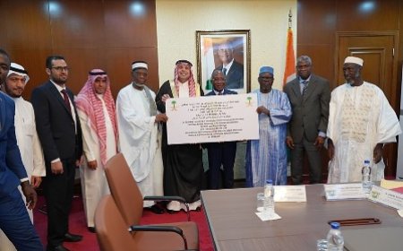 Achèvement de la mosquée "Salam" du Plateau : l’Arabie Saoudite fait don d’une deuxième tranche d’environ 1,853 milliard de FCFA à la Côte d’Ivoire