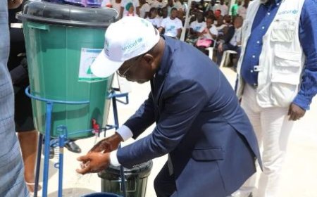 Journée mondiale du lavage des mains : Le ministre Dimba invite à la pratique quotidienne du geste