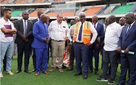 Visite du PM à Ebimpé: MAMBE CONFIE LA RÉUSSITE DE CETTE COMPÉTITION AUX ATTIES D'EBIMPÉ