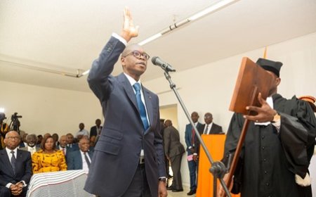 Haute autorité pour la bonne gouvernance : le nouveau président Epiphane Zoro Ballo prête serment devant la Cour des comptes