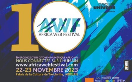 La 10ᵉ édition de l’Africa Web Festival est annoncée pour le 22 novembre prochain