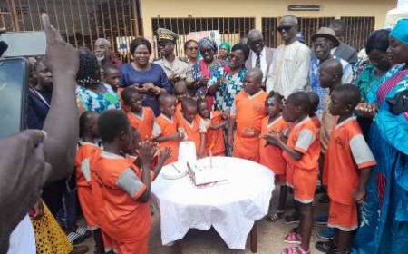 Bouaké : Les enfants porteurs de handicap du Centre d’éducation spécialisée de Bouaké célébrés à l’occasion de la Journée internationale des droits de l’enfant