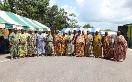 Réaffirmation de la frontière terrestre Côte d'Ivoire - Ghana : les populations et partenaires au développement s'engagent à la réussite des activités