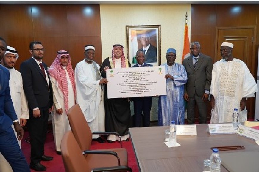 Achèvement de la mosquée "Salam" du Plateau : l’Arabie Saoudite fait don d’une deuxième tranche d’environ 1,853 milliard de FCFA à la Côte d’Ivoire
