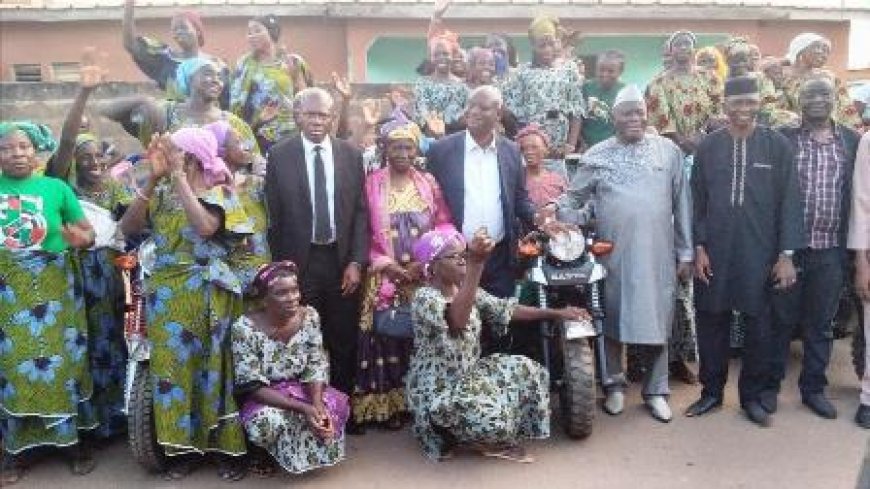 Korhogo: Don de tricycles aux femmes rurales de six associations pour l’acheminement du vivrier