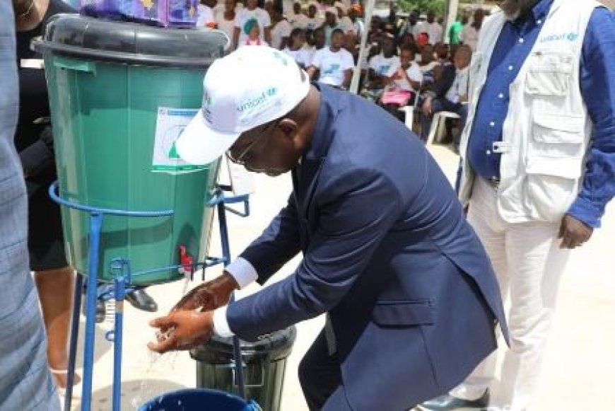 Journée mondiale du lavage des mains : Le ministre Dimba invite à la pratique quotidienne du geste