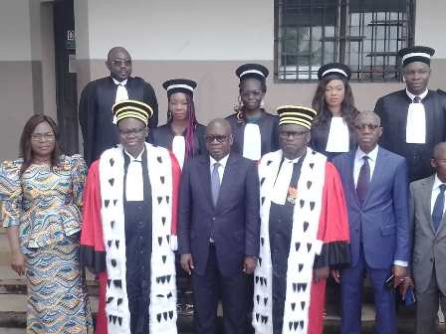 Gbêkè/Audience solennelle de rentrée de la cour d’Appel de Bouaké pour l’année judiciaire 2023-2024