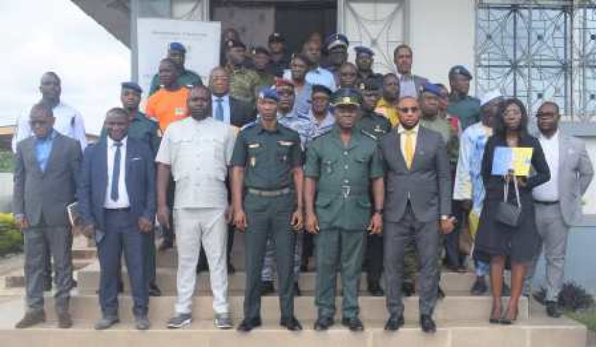 Gbêkè / Les militaires et gendarmes sensibilisés sur le programme d’appui à la reconversion du BARM à Bouaké