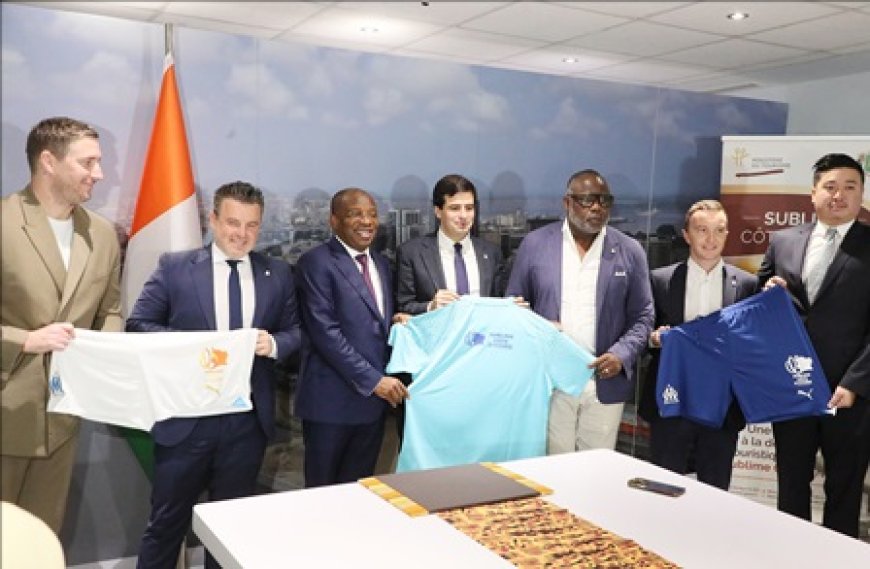 Une délégation de l'Olympique de Marseille à Abidjan pour consolider ses actions de promotion de la destination Côte-d'Ivoire