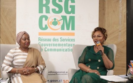 1ère édition de l'Afterwork du RSGCom : la ministre Nassénéba Touré appelle la gent masculine à s’impliquer davantage dans la lutte contre les violences basées sur le gen
