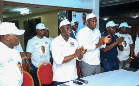 Élections UJRHDP : Le candidat Kragbe Philippe présente son projet de développement